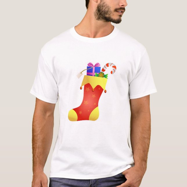 christmas-stocking T-Shirt (Front)
