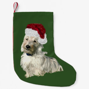 Christmas Stocking w/ Scottish Terrier