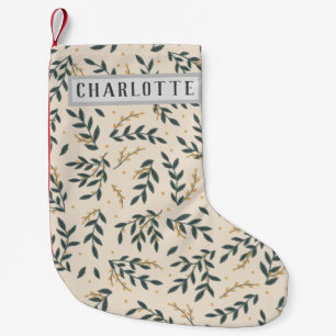 Christmas Stocking with Hollies