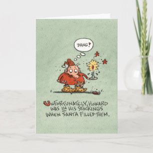 Christmas Stockings Holiday Card