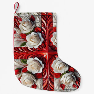 Christmas Stockings with English Roses