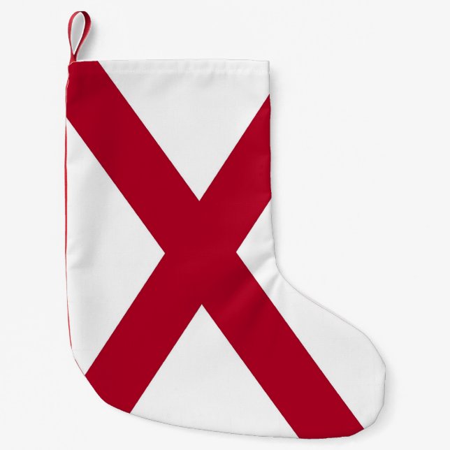 Christmas Stockings with Flag of Alabama, USA (Front)