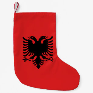 Christmas Stockings with Flag of Albania
