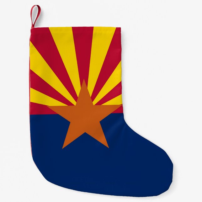 Christmas Stockings with Flag of Arizona, USA (Front)