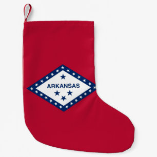 Christmas Stockings with Flag of Arkansas, USA
