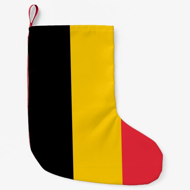 Christmas Stockings with Flag of Belgium (Front)