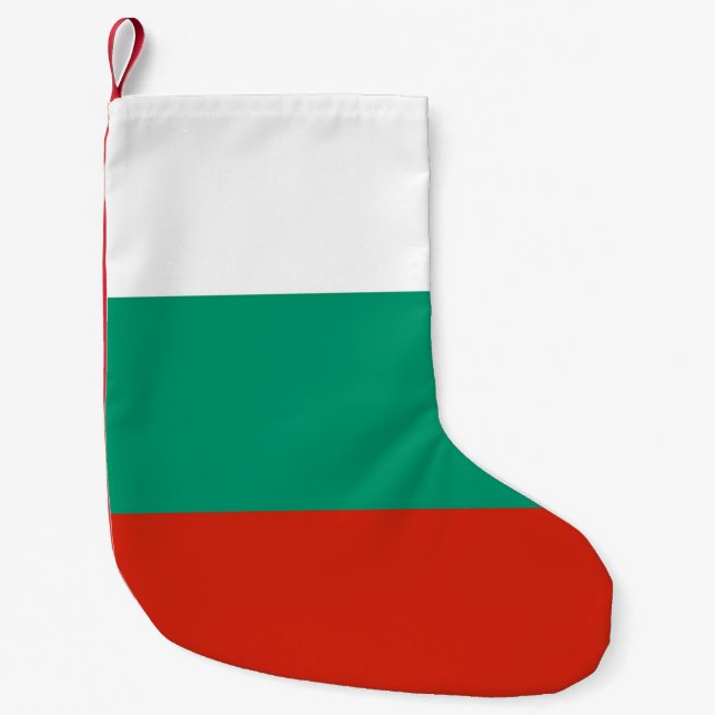 Christmas Stockings with Flag of Bulgaria (Front)