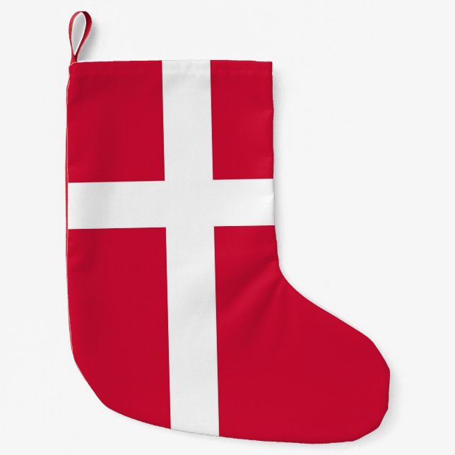 Christmas Stockings with Flag of Denmark (Front)
