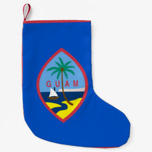 Christmas Stockings with Flag of Guam, USA