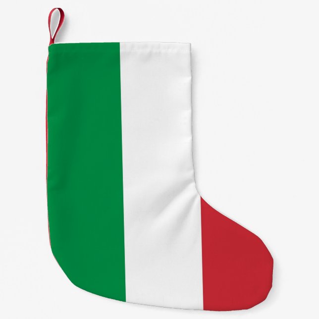 Christmas Stockings with Flag of Italy (Front)