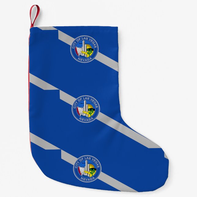 Christmas Stockings with Flag of Las Vegas (Front)