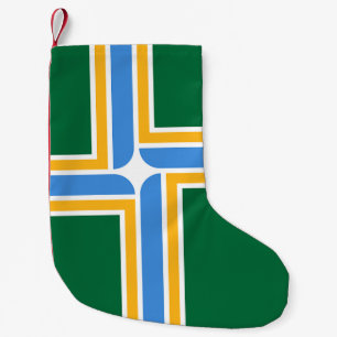 Christmas Stockings with Flag of Portland