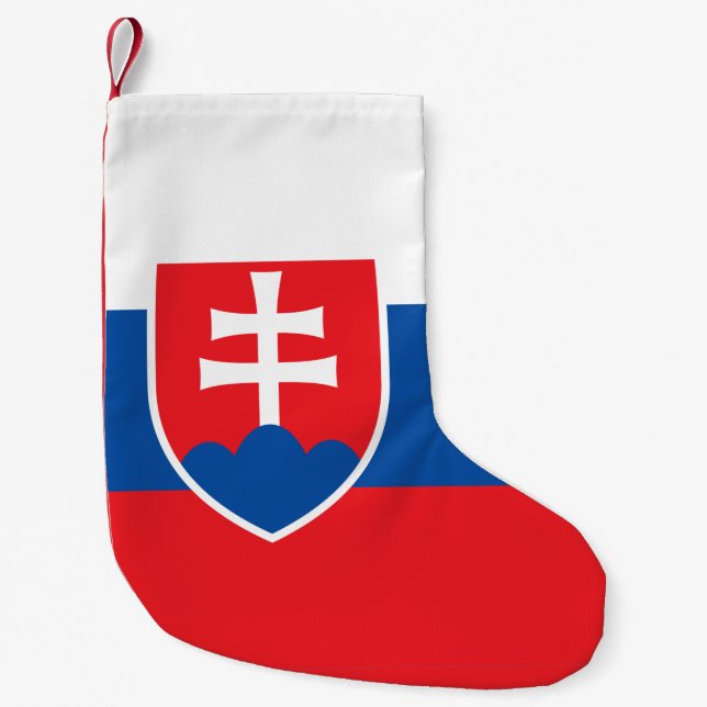 Christmas Stockings with Flag of Slovakia (Front)