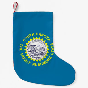 Christmas Stockings with Flag of South Dakota