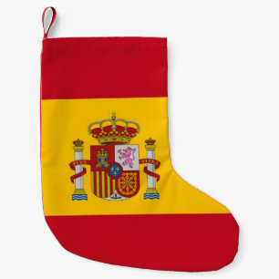 Christmas Stockings with Flag of Spain
