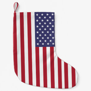 Christmas Stockings with Flag of USA