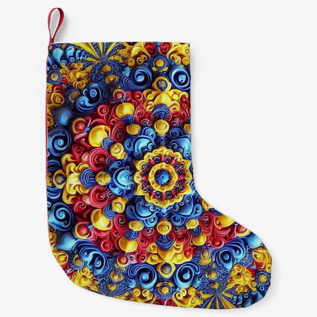 Christmas Stockings with Romanian Colours (Front)