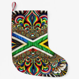 Christmas Stockings with South African Colours