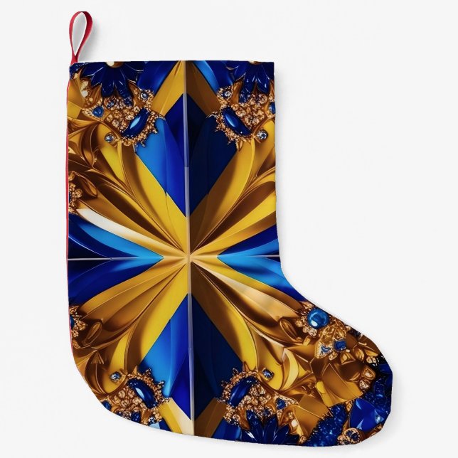Christmas Stockings with Sweden Colours (Front)