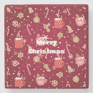 Christmas Stone Coaster
