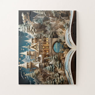 Christmas Storybook Castle Pop-Up Puzzle