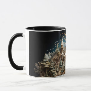 Christmas Storybook Castle Pop-Up Wonderland Mug