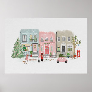 Christmas Street Poster