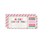 Christmas Stripe Concert Ticket Gift Voucher Card