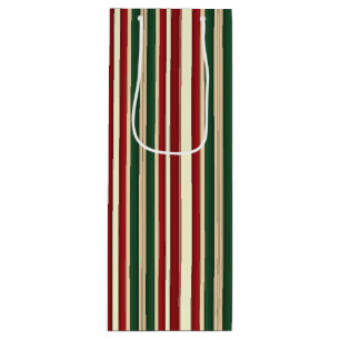 Christmas Stripes-11-WINE GIFT BAG