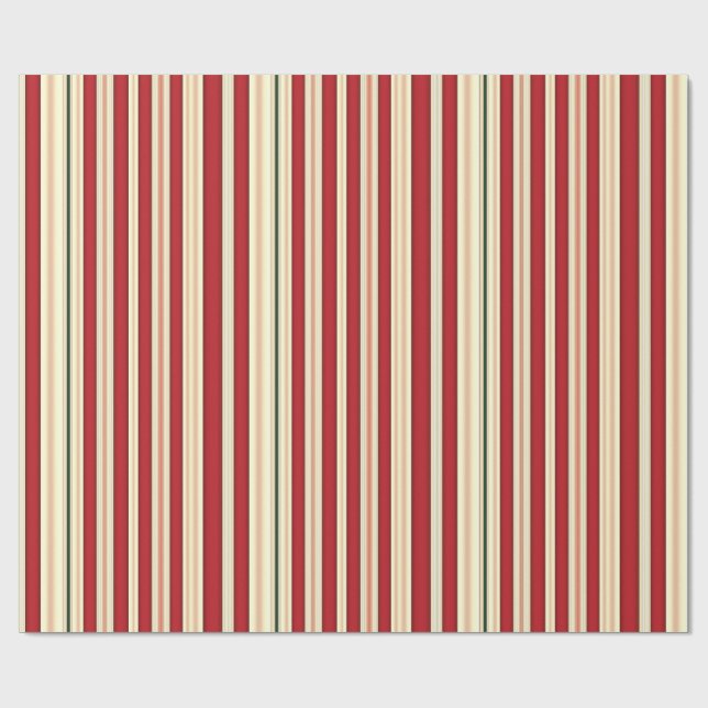 Christmas Stripes-19-GIFT WRAPPING PAPER (Flat)