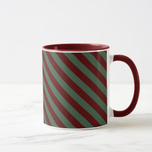 Christmas Stripes Mug