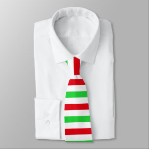 Christmas Stripes Neck Tie 2