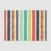 Christmas Stripes Pattern Gold Sparkles