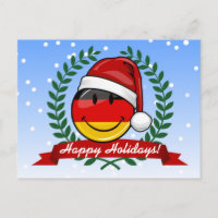 Christmas Style German Flag