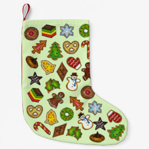 Christmas Sugar Cookie Holiday Cookies Baking Food Small Christmas Stocking