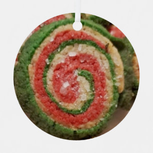 Christmas Sugar Cookie Pun Metal Tree Decoration