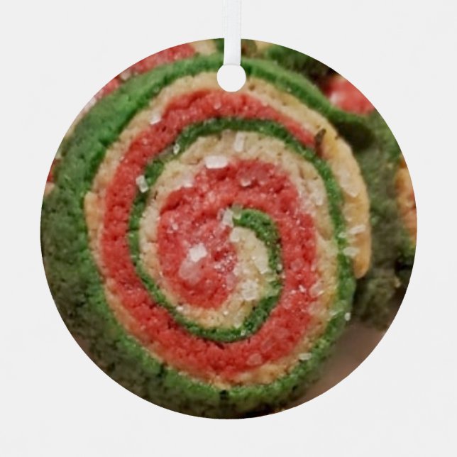 Christmas Sugar Cookie Pun   Metal Tree Decoration (Front)