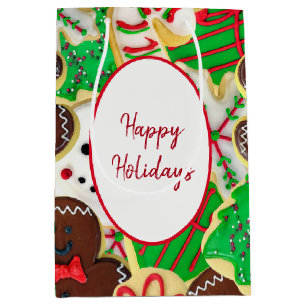 Christmas Sugar Cookies  Medium Gift Bag