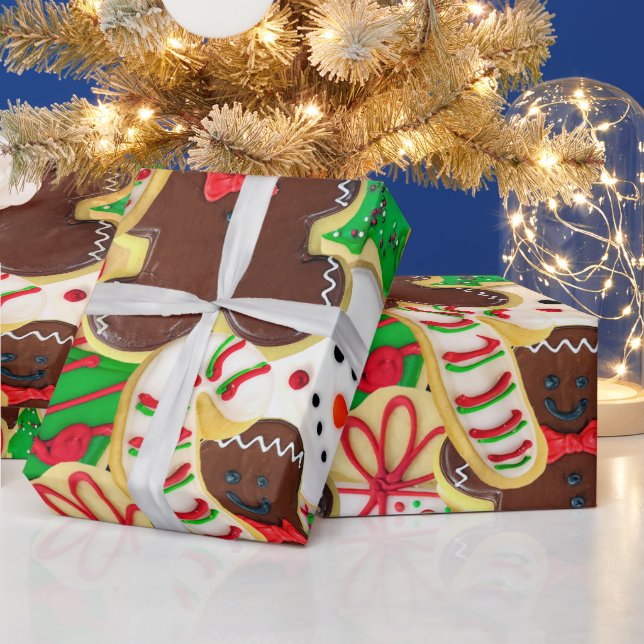 Christmas Sugar Cookies Wrapping Paper (Holidays)
