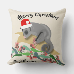 Christmas Sugar Glider Cushion