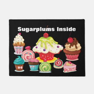 Christmas Sugarplums Doormat