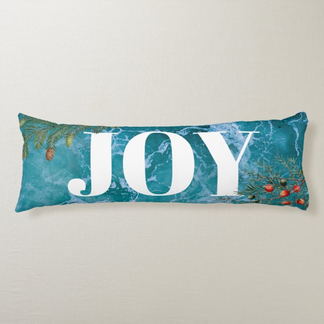 Christmas Summer Ocean Beach Joy  Body Cushion (Front)