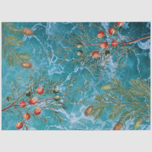 Christmas Summer Ocean Beach Tissue Paper
