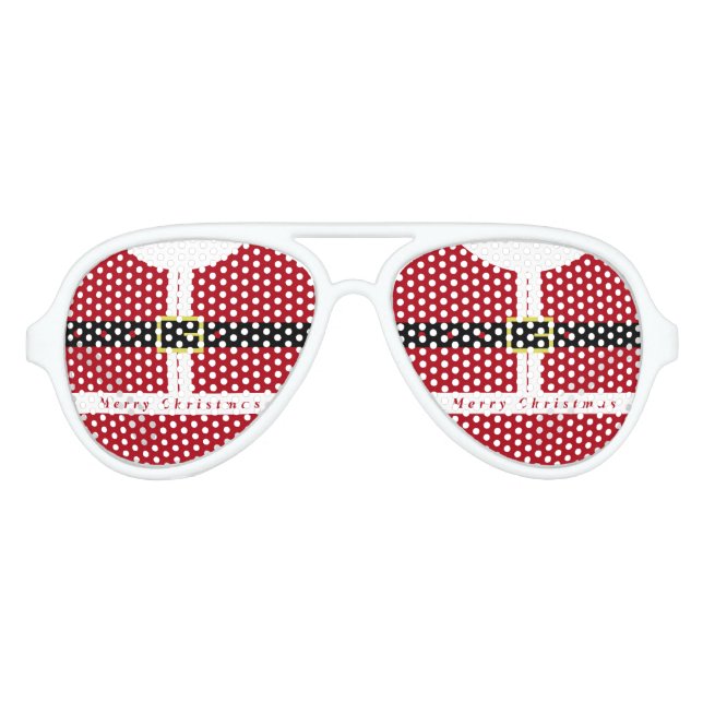 Christmas  Sunglasses Santa Claus - Fun (Front)