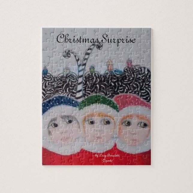 Christmas Suprise Jigsaw Puzzle (Vertical)