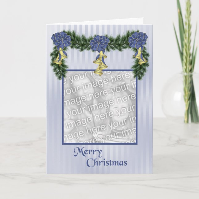 Christmas Swag Greeting Card (Front)