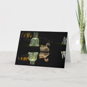 Christmas Swan 2 2016 Holiday Card