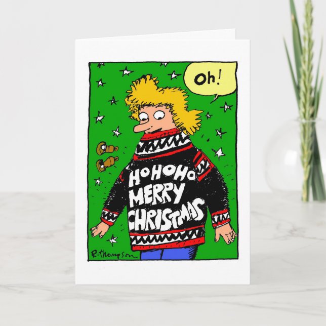 Christmas Sweater Card (Front)