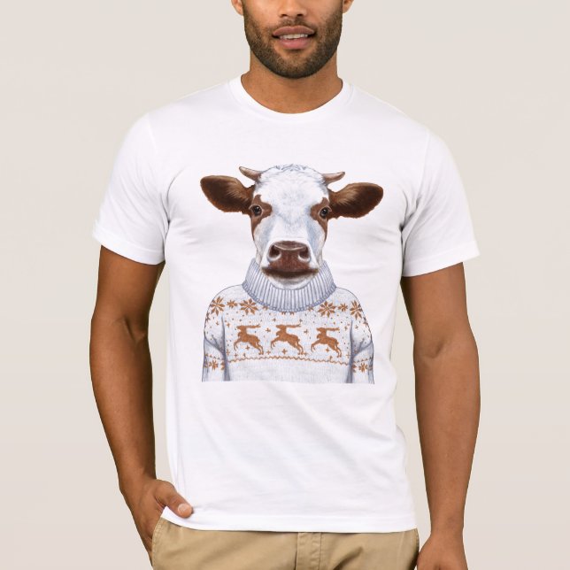 Christmas Sweater Cow (Front)