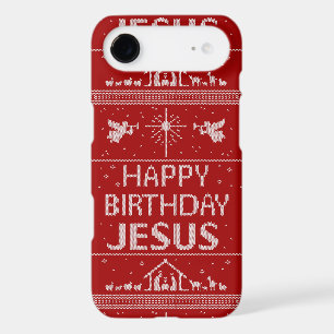 Christmas Sweater Happy Birthday Jesus Religious C